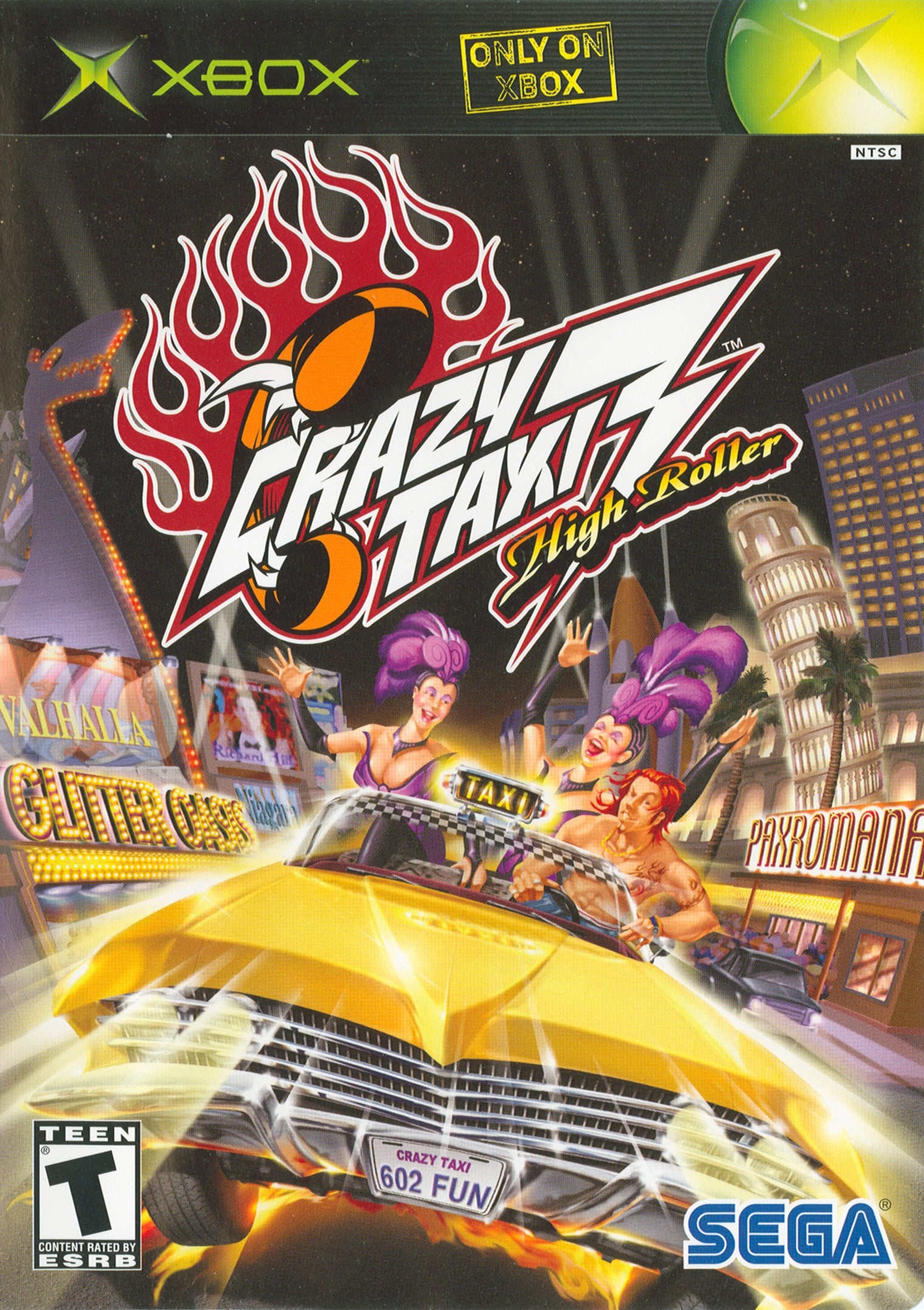 Crazy Taxi 3 Xbox - Video Game - Used - CaveGamers