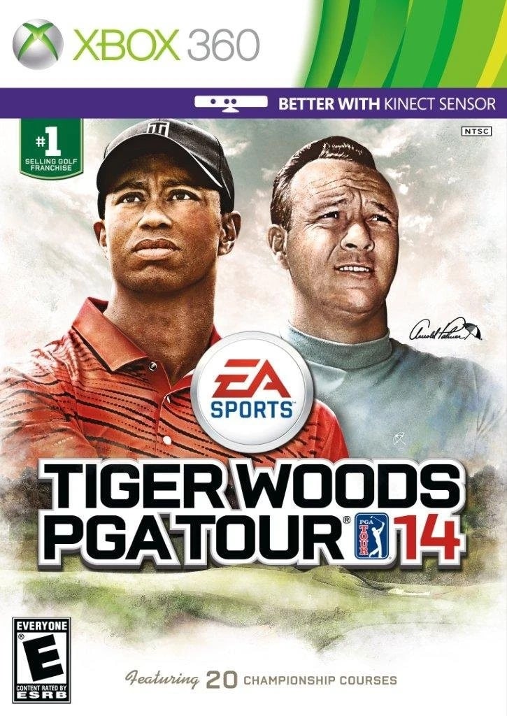 Tiger Woods PGA Tour 14 Xbox 360 - Video Game - Used - CaveGamers