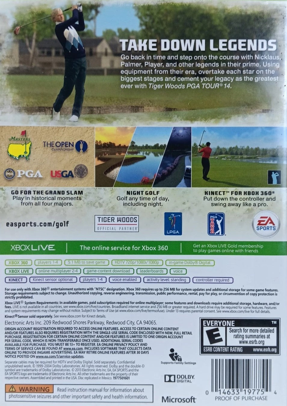 Tiger Woods PGA Tour 14