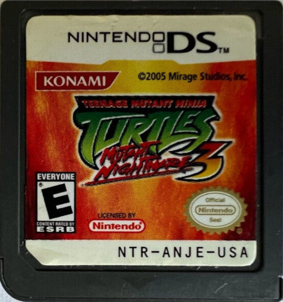 Teenage Mutant Ninja Turtles 3: Mutant Nightmare DS - Video Game - Used - CaveGamers - Image 3