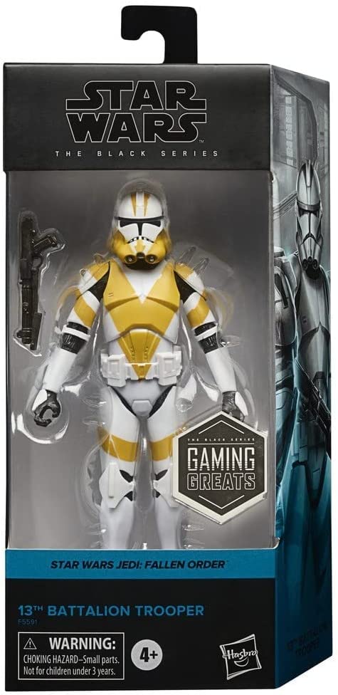 Star Wars: The Black Series - 13th Battalion Trooper (Jedi: Fallen Order) Action Figure Action Figures - Toys - New - CaveGamers - Image 4