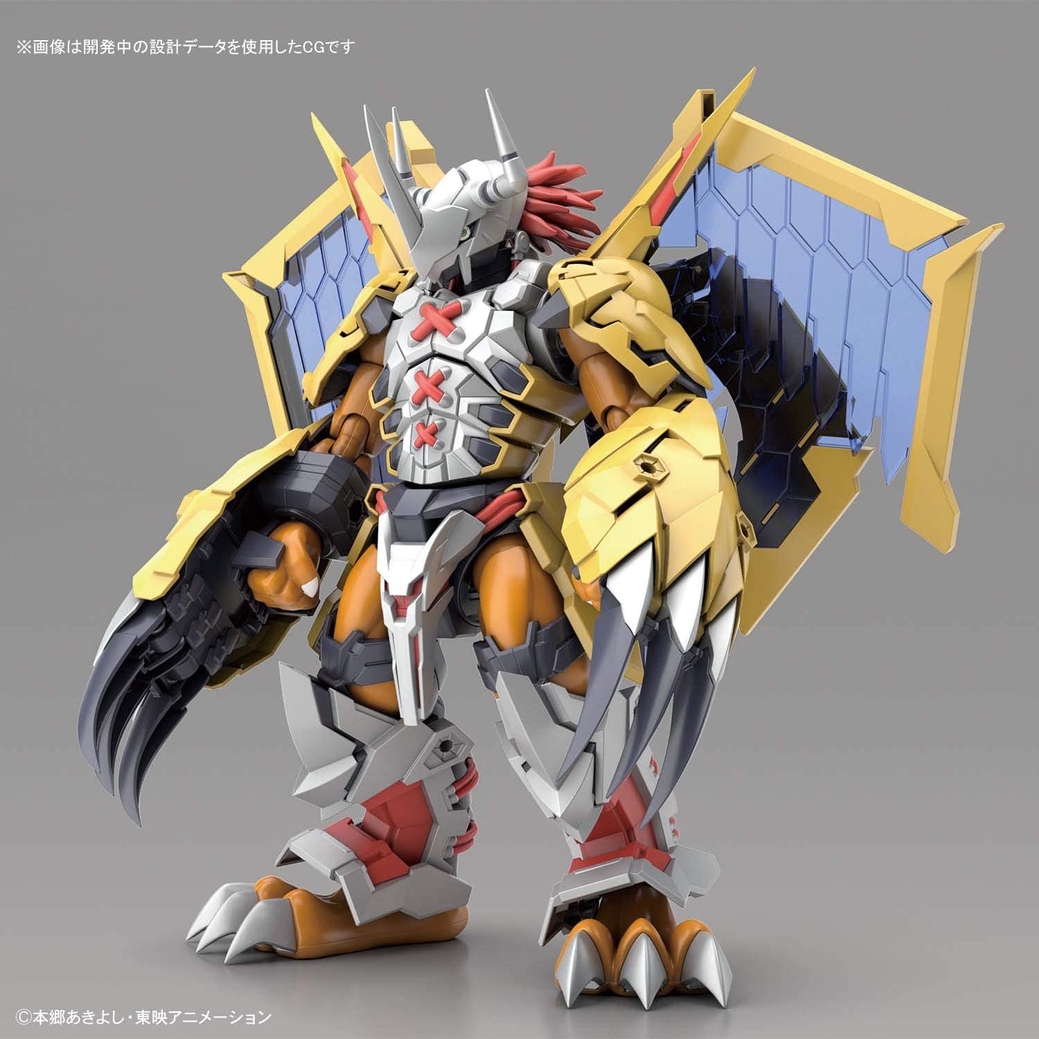 Wargreymon (Gold) - Digimon Figure Rise Standard Amplified Model Kit Action Figures - Toys - New - CaveGamers - Image 3