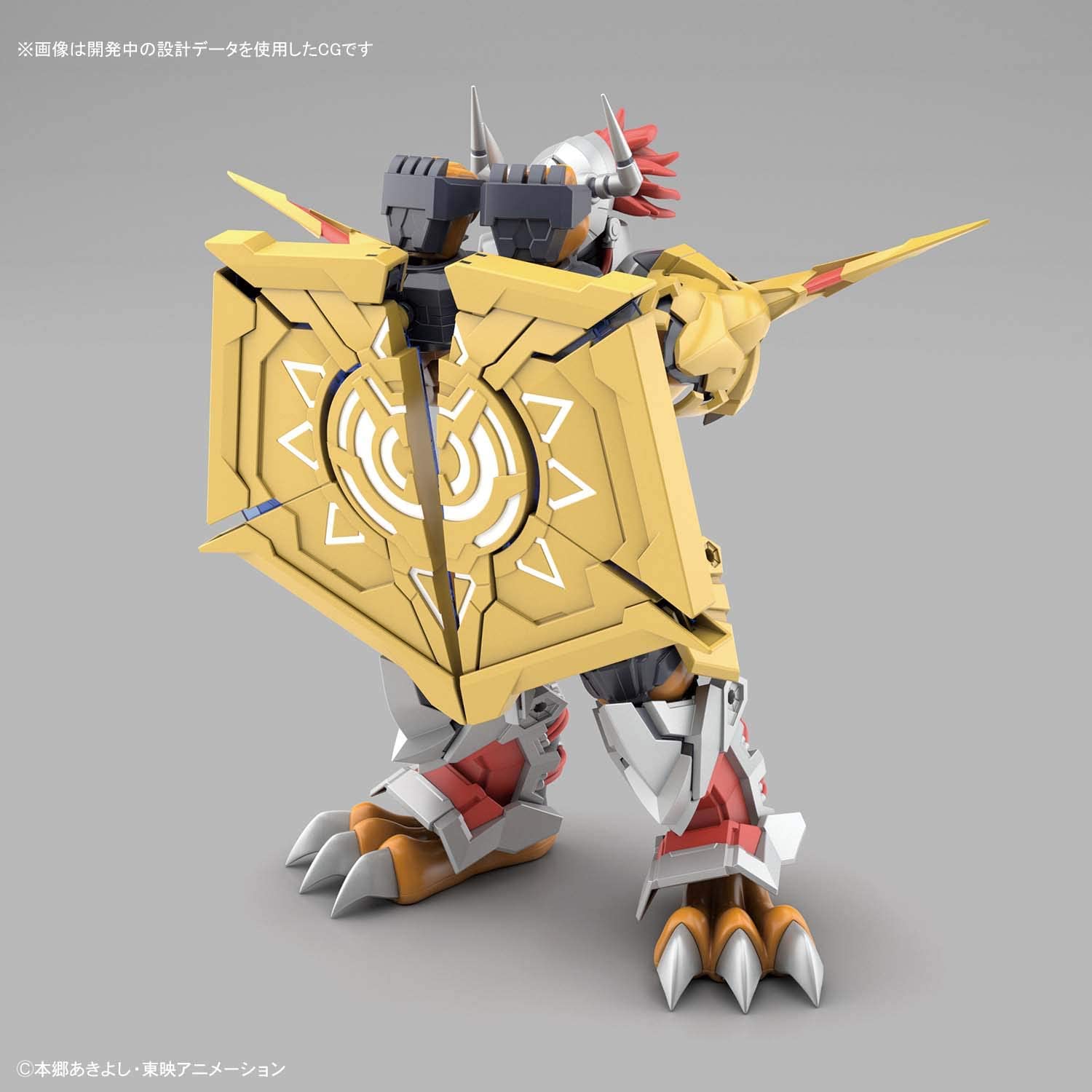 Wargreymon (Gold) - Digimon Figure Rise Standard Amplified Model Kit Action Figures - Toys - New - CaveGamers - Image 5