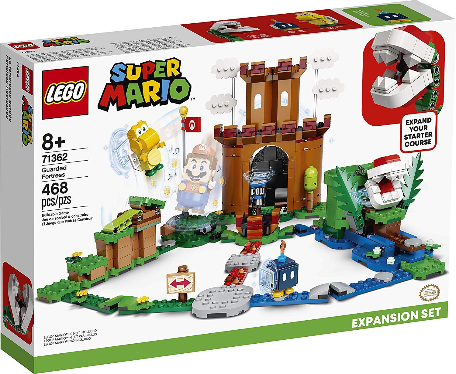 LEGO Super Mario Guarded Fortress Expansion Set 71362 Building Sets - Toys - New - CaveGamers - Image 3