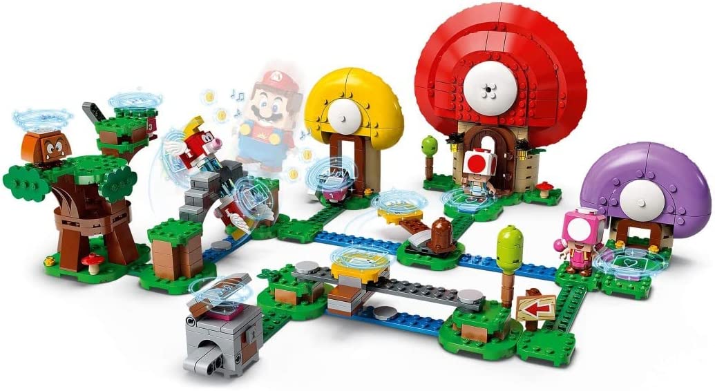 LEGO Super Mario Toad's Treasure Hunt Expansion Set 71368 Building Sets - Toys - New - CaveGamers - Image 3