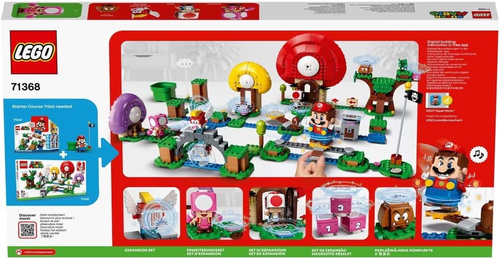 LEGO Super Mario Toad's Treasure Hunt Expansion Set 71368 Building Sets - Toys - New - CaveGamers - Image 6
