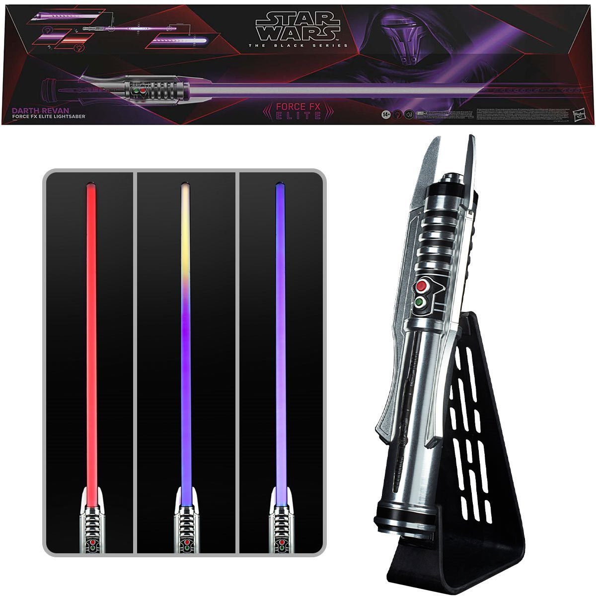 Star Wars: The Black Series - Darth Revan Force FX Elite Lightsaber FX Lightsabers - Toys - New - CaveGamers