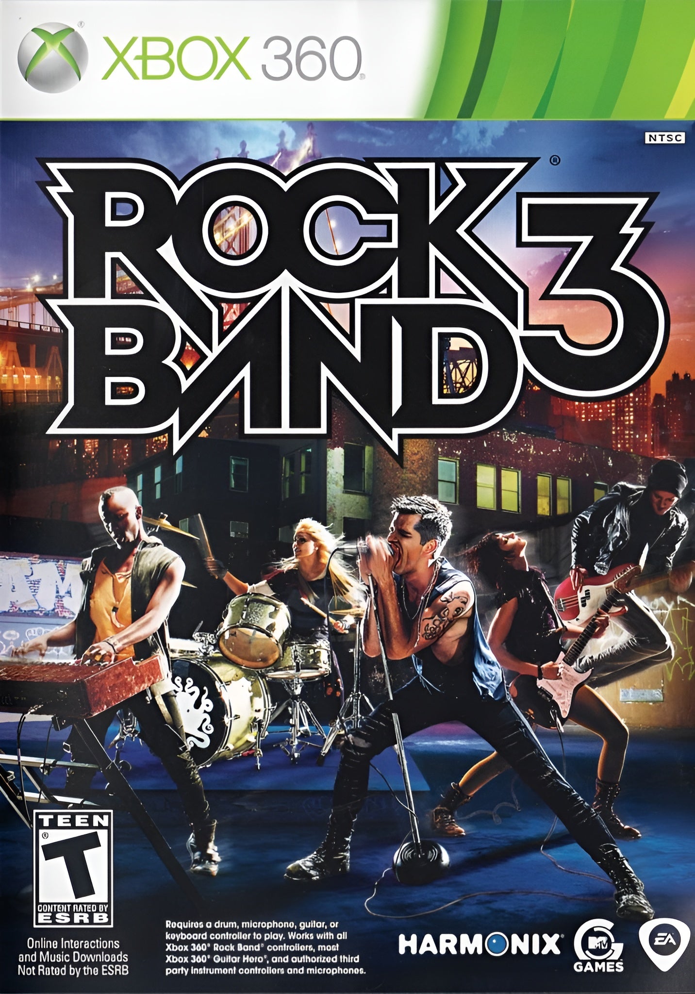 Rock Band 3 Xbox 360 - Video Game - Used - CaveGamers