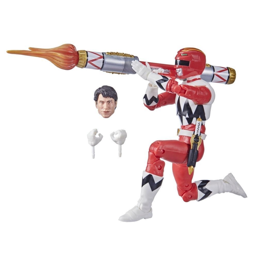 Power Rangers Lightning Collection Lost Galaxy Red Ranger 6" Action Figure Action Figures - Toys - New - CaveGamers - Image 6