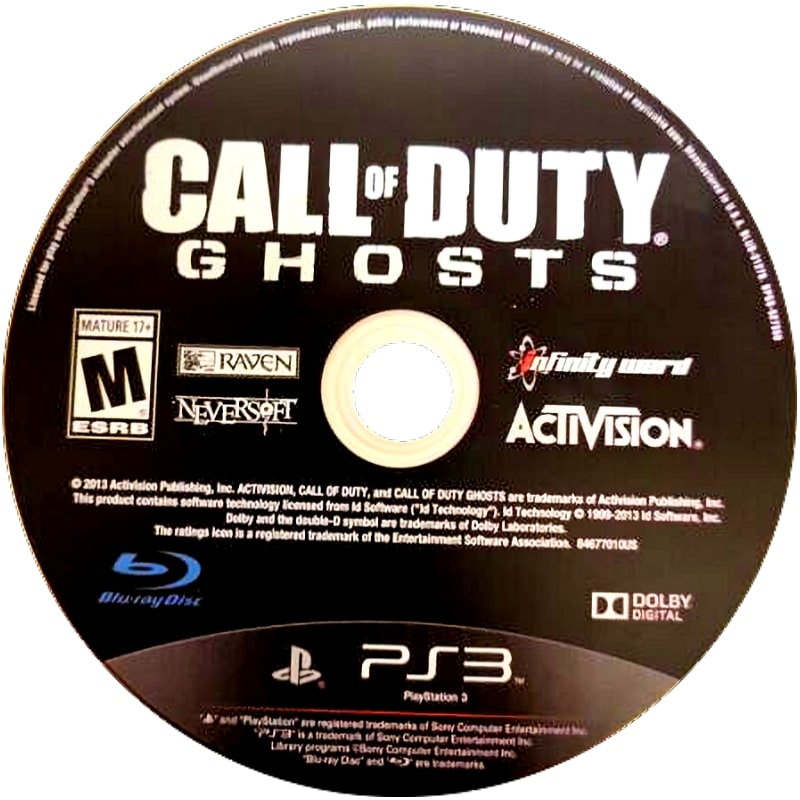 Call of Duty: Ghosts PS3 - Video Game - Used - CaveGamers - Image 3