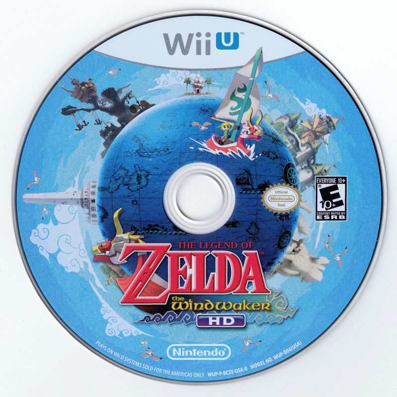 The Legend of Zelda: The Wind Waker HD Wii U - Video Game - Used - CaveGamers - Image 3