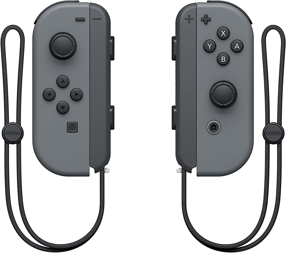 Switch Joy-Con Controllers - Gray Pair - Video Game Accessory - Used - CaveGamers