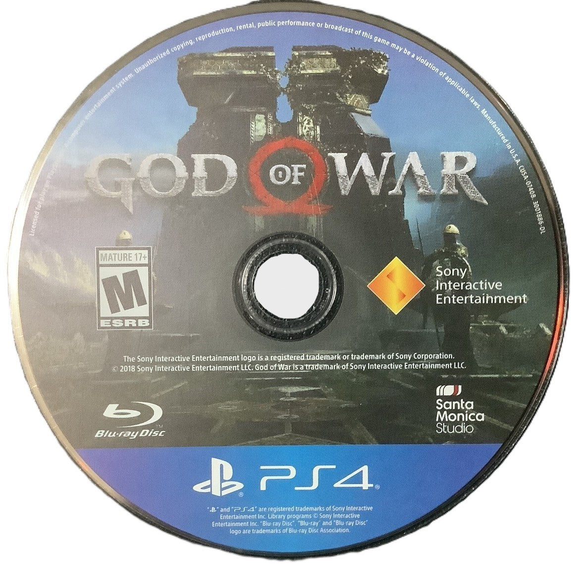God of War PS4 - Video Game - Used - CaveGamers - Image 3