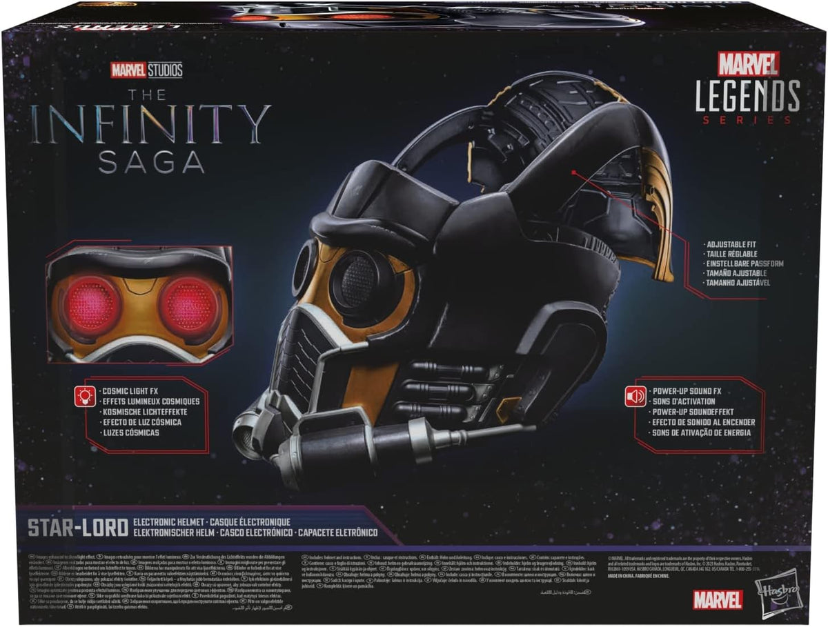 Marvel Legends Star-Lord Roleplay Helmet Prop Replicas - Toys - New - CaveGamers - Image 10