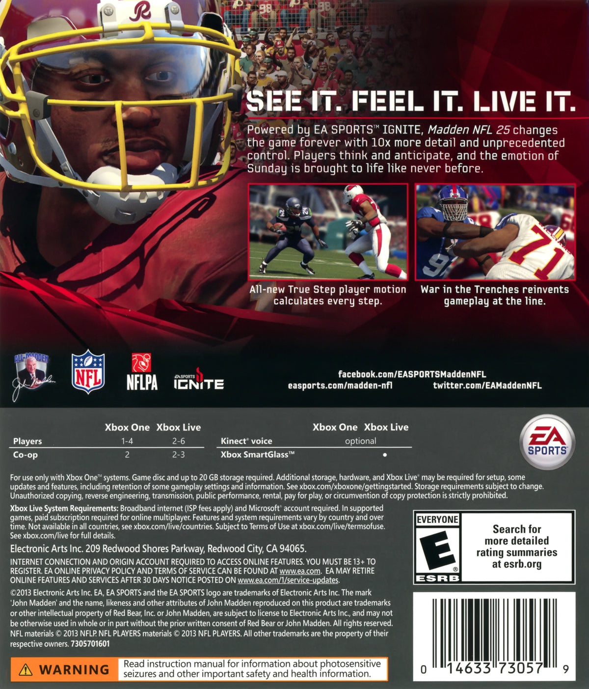 Madden NFL 25 Xbox One - Video Game - Used - CaveGamers - Image 2