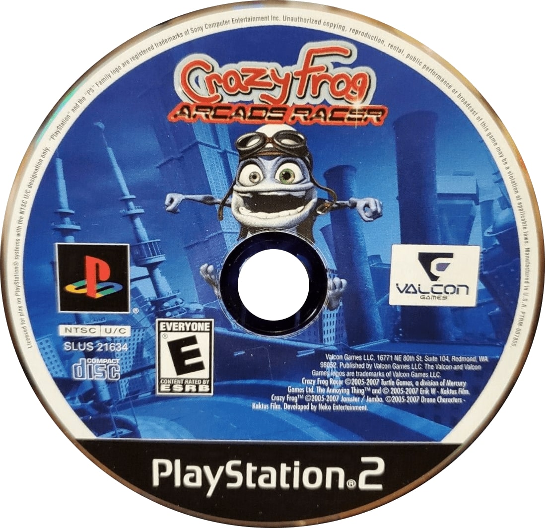 Crazy Frog Arcade Racer PS2 - Video Game - Used - CaveGamers - Image 3