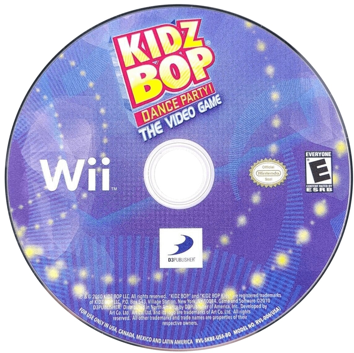 Kidz Bop Dance Party Wii - Video Game - Used - CaveGamers - Image 3