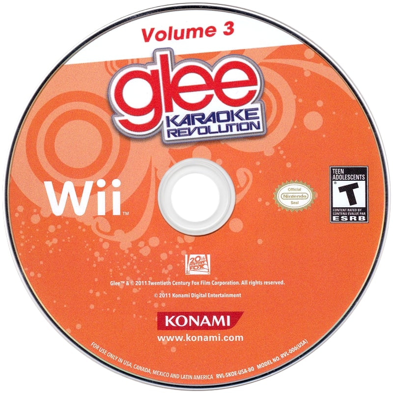 Karaoke Revolution Glee: Volume 3 Wii - Video Game - Used - CaveGamers - Image 3