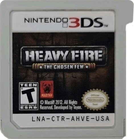 Heavy Fire: The Chosen Few 3DS - Video Game - Used - CaveGamers - Image 3