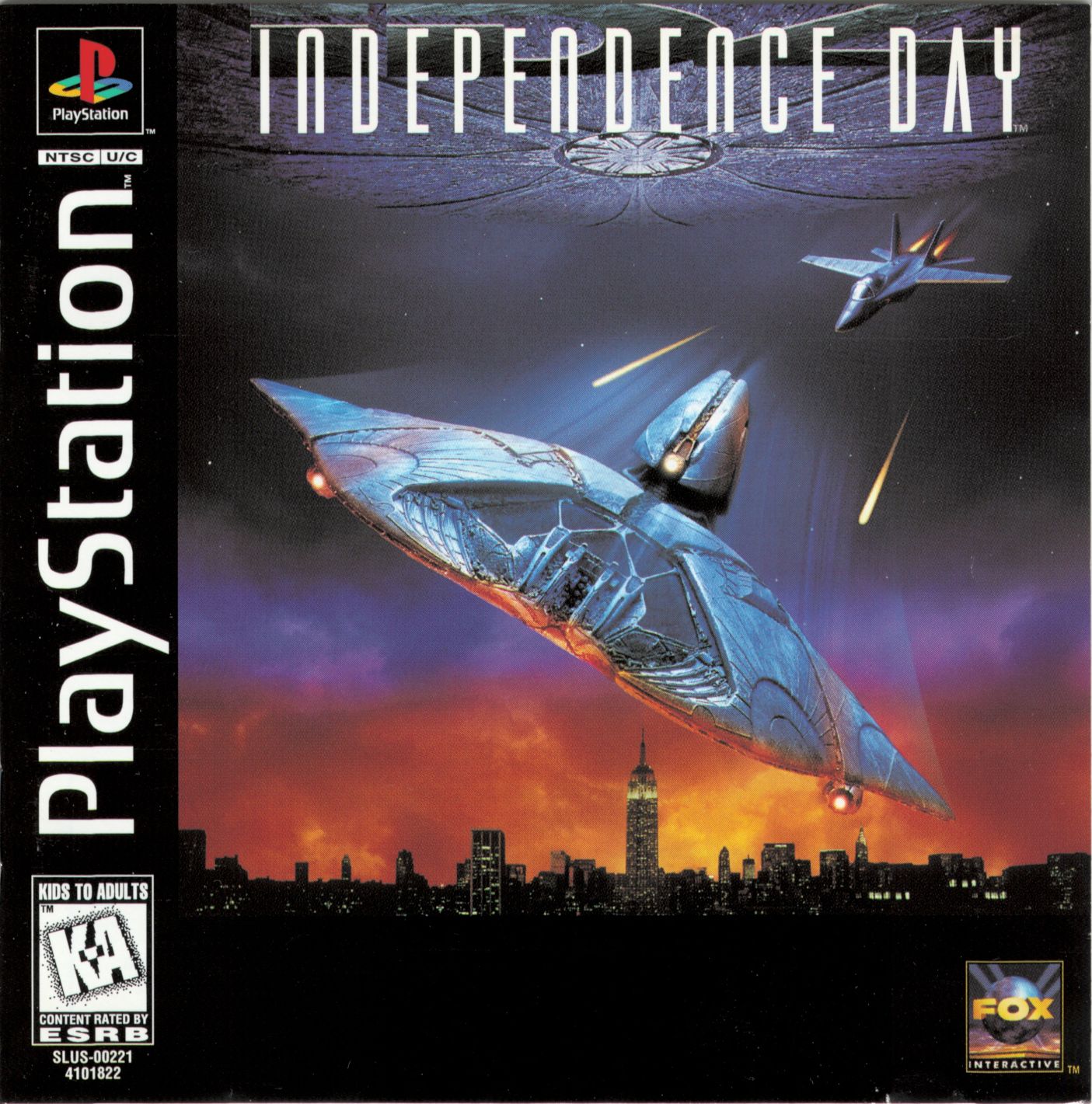 Independence Day Playstation - Video Game - Used - CaveGamers