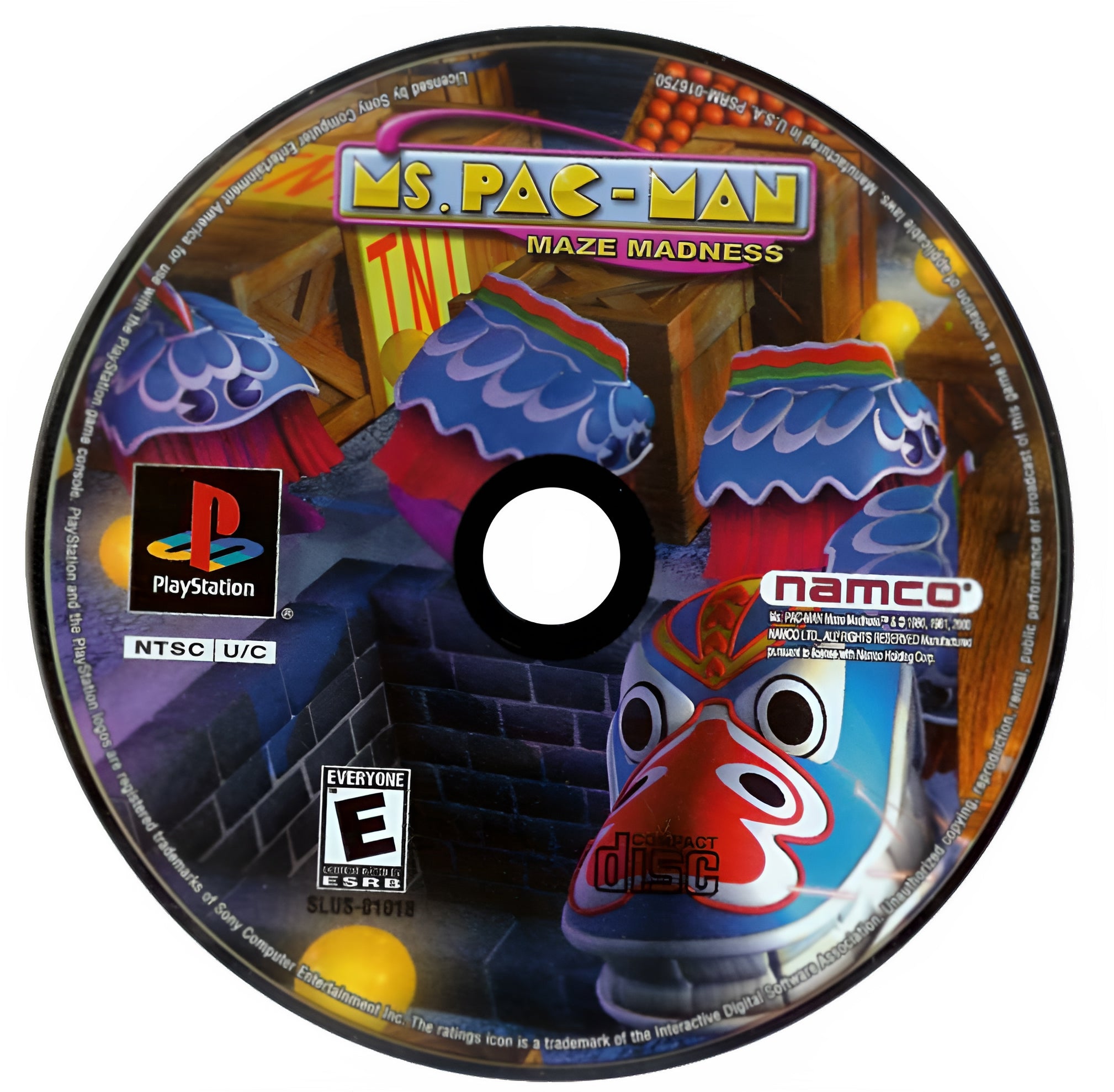 Ms. Pac-Man Maze Madness Playstation - Video Game - Used - CaveGamers - Image 3