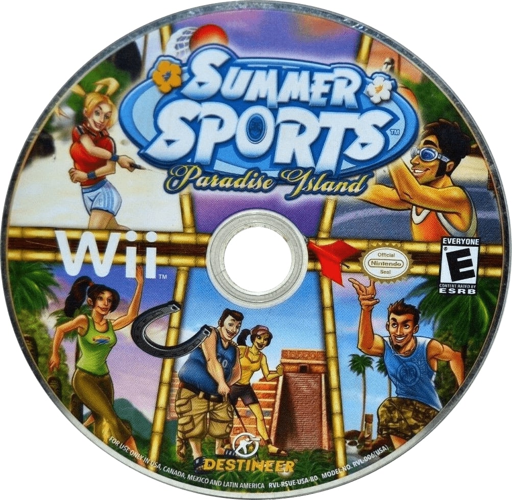 Summer Sports Paradise Island Wii - Video Game - Used - CaveGamers - Image 3