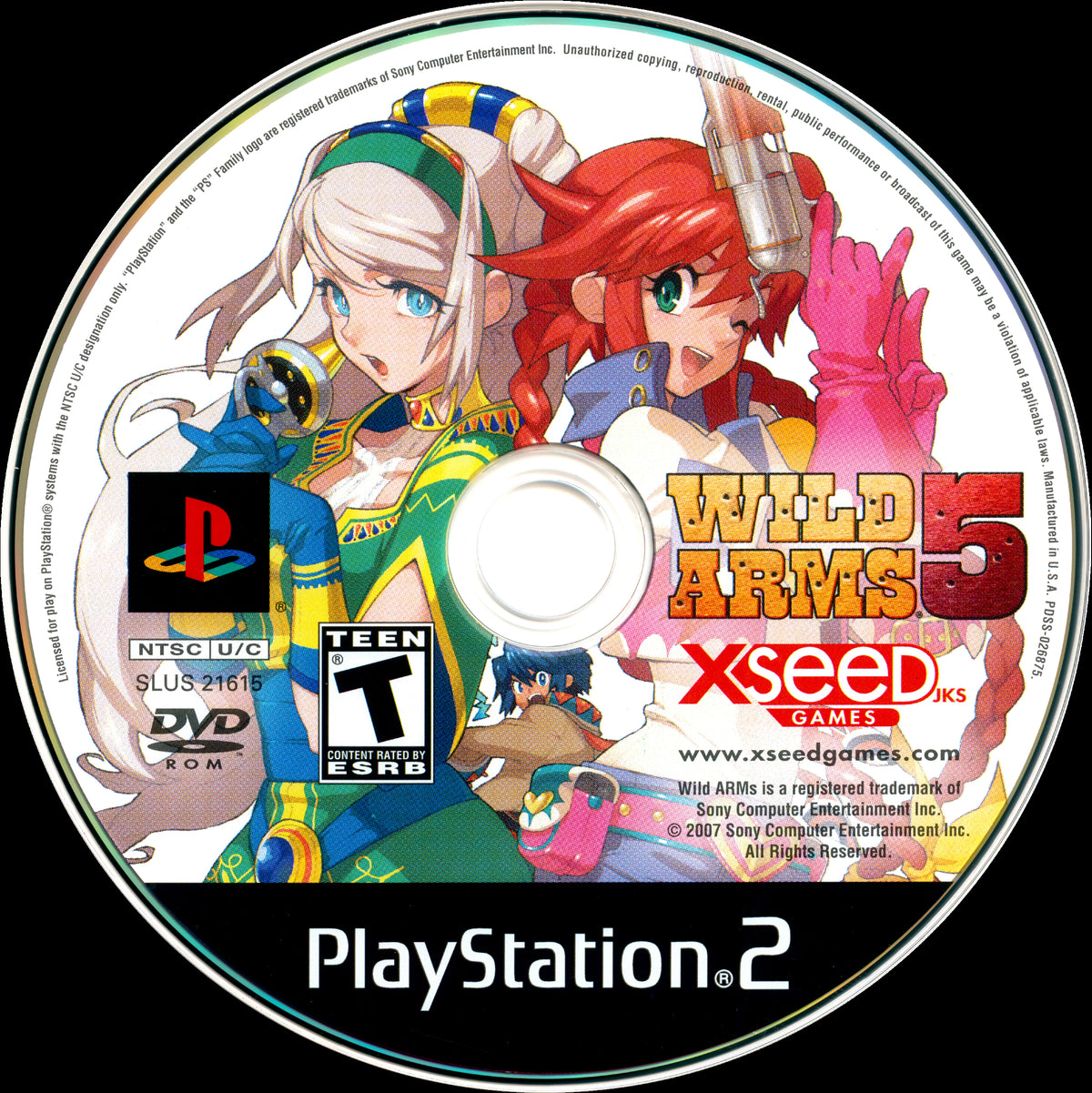 Wild Arms 5 PS2 - Video Game - Used - CaveGamers - Image 3