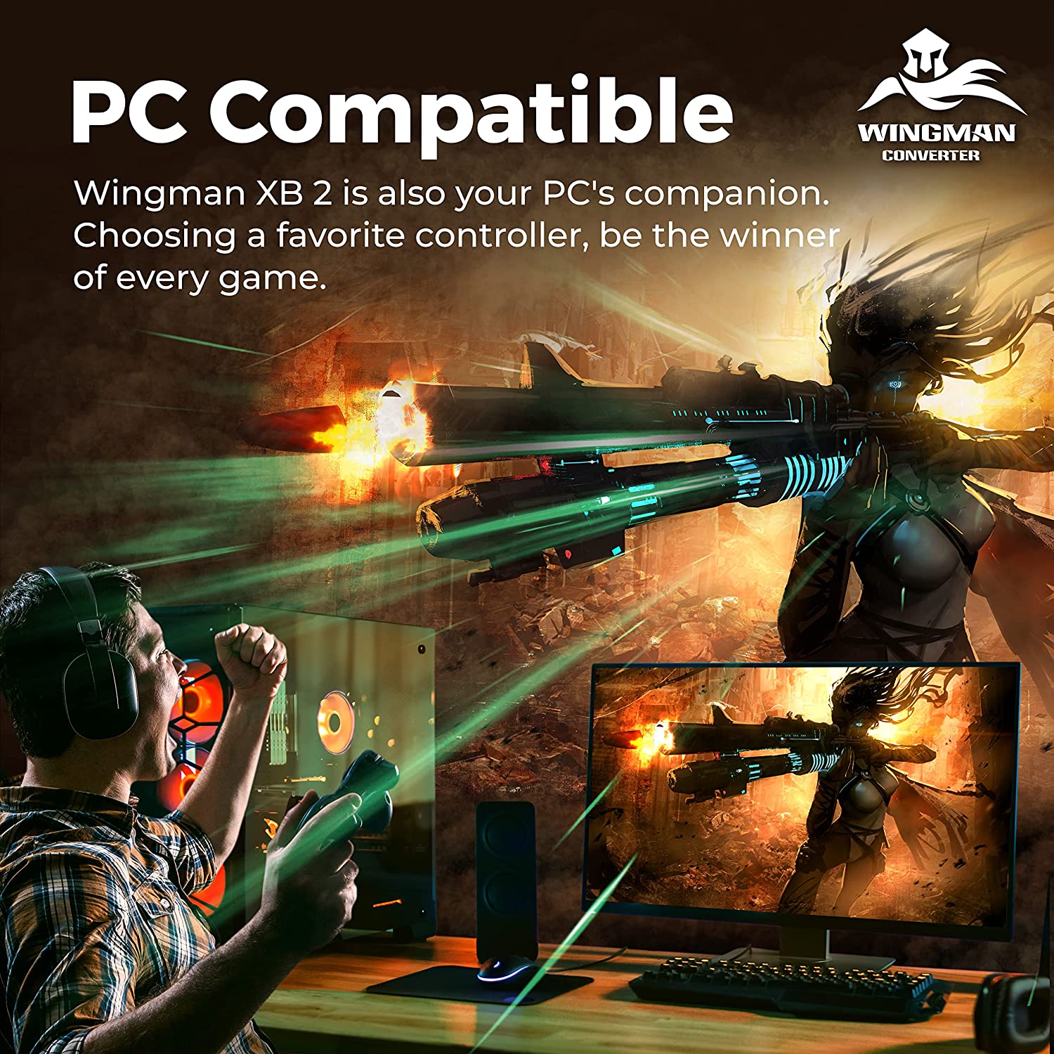 Wingman XB 2 - Video Game Accessory - New - CaveGamers - Image 4