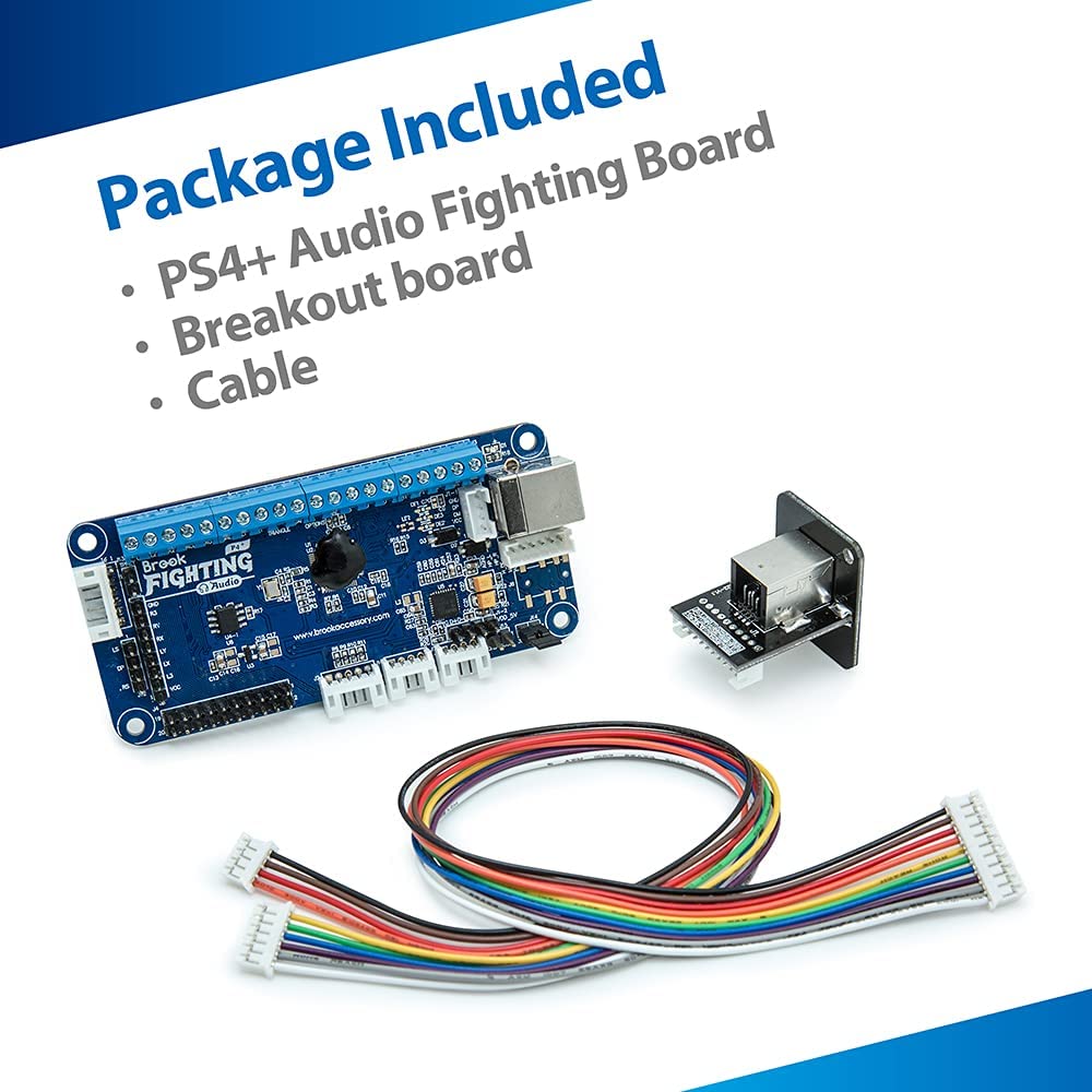 Brook PS4+ Audio Fighting Board - Pre-installed header version - Video Game Accessory - New - CaveGamers - Image 4