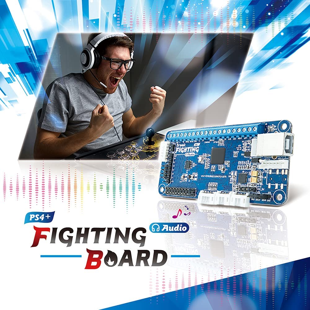 Brook PS4+ Audio Fighting Board - Pre-installed header version - Video Game Accessory - New - CaveGamers - Image 6