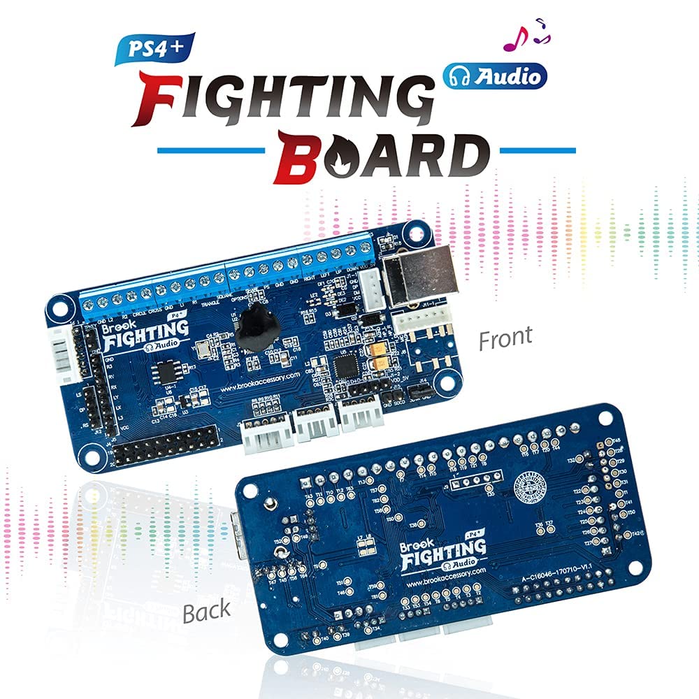 Brook PS4+ Audio Fighting Board - Pre-installed header version - Video Game Accessory - New - CaveGamers - Image 8