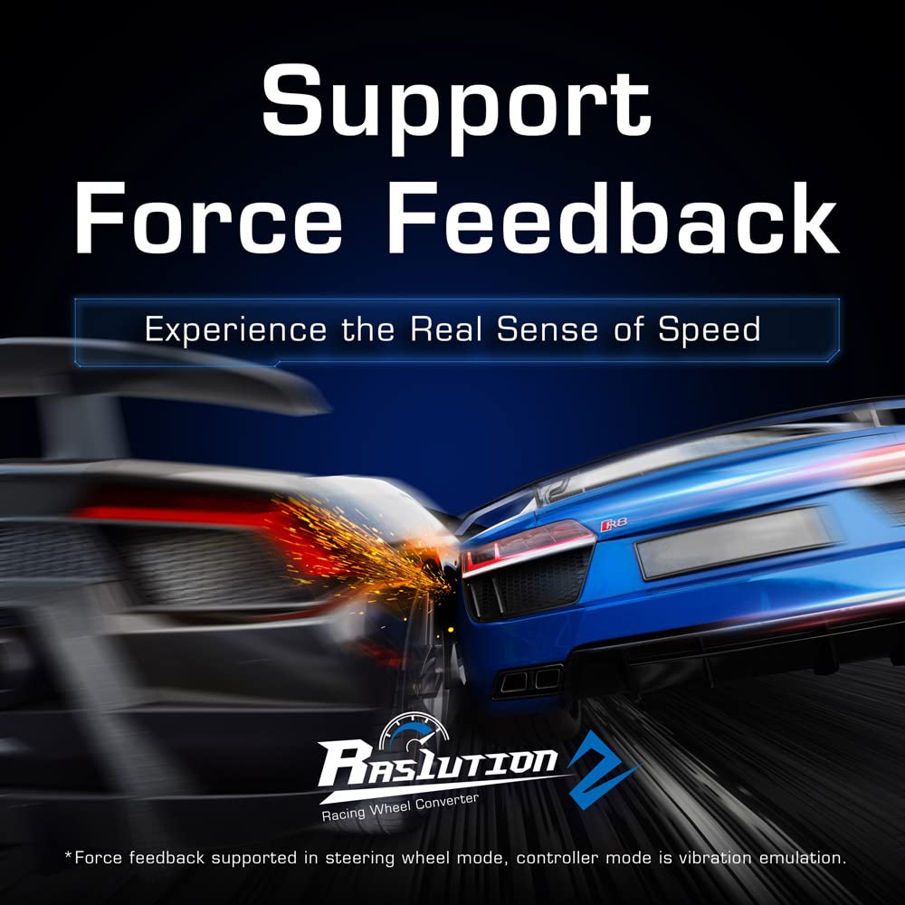 Ras1ution 2 Racing Wheel Converter - Video Game Accessory - New - CaveGamers - Image 4