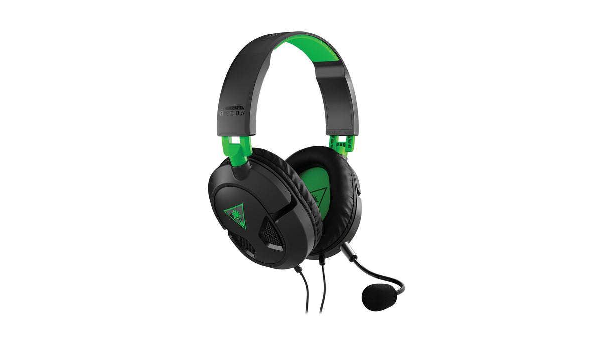 Turtle Beach Recon 50X Headset - Green/Black Multiple - Video Game Accessory - New - CaveGamers - Image 3