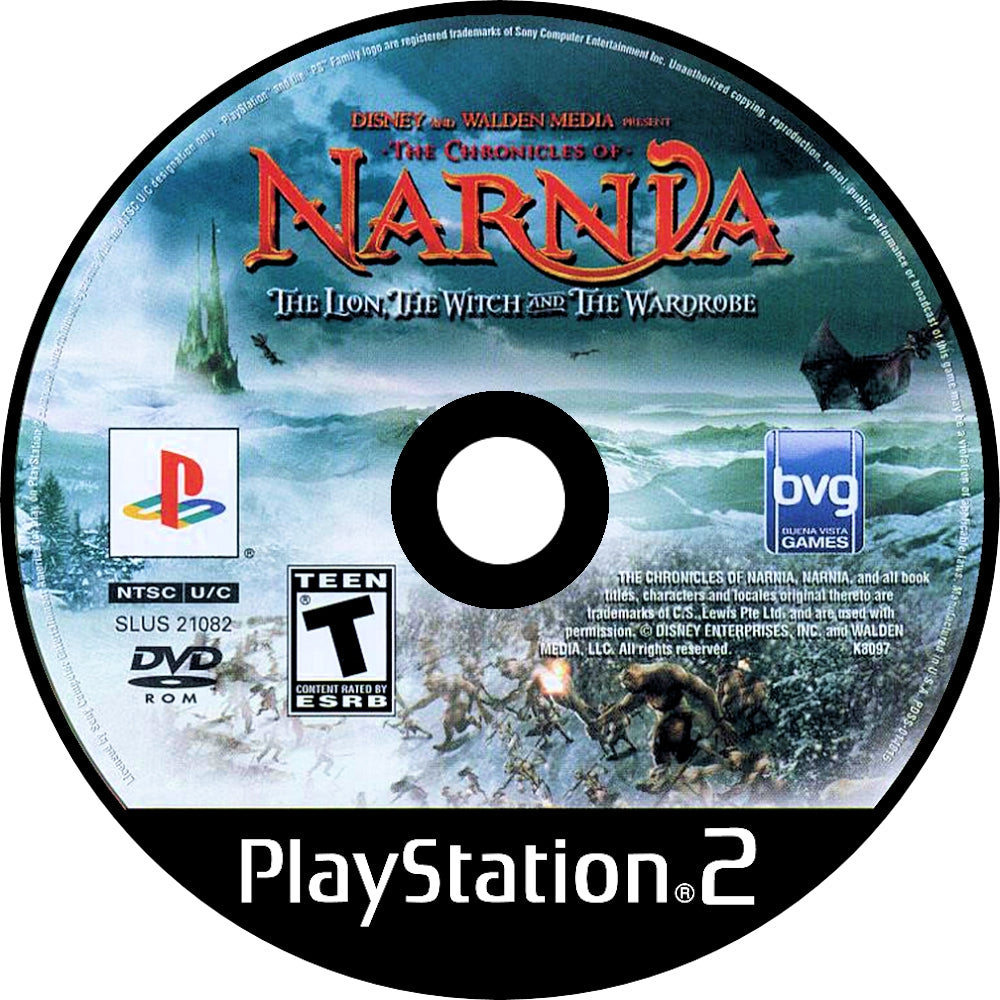 The Chronicles of Narnia The Lion, The Witch, and The Wardrobe PS2 - Video Game - Used - CaveGamers - Image 3