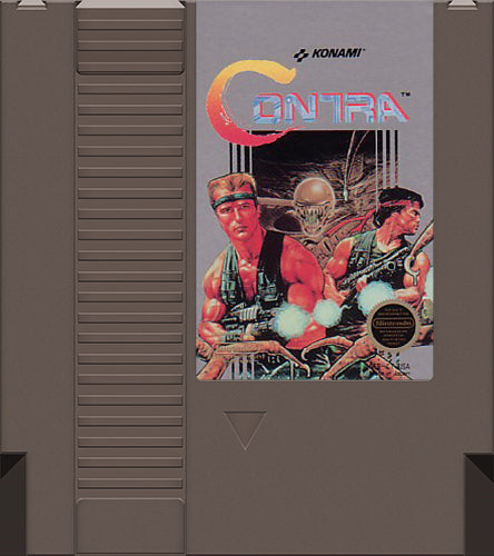 Contra NES - Video Game - Used - CaveGamers - Image 3