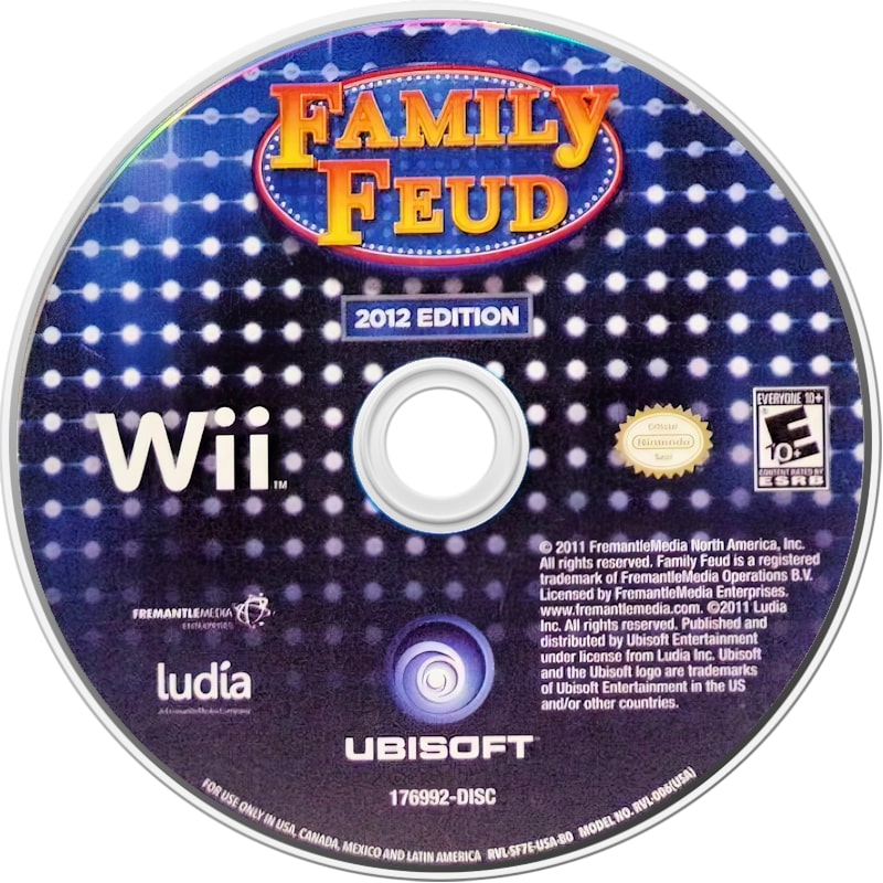 Family Feud 2012 Wii - Video Game - Used - CaveGamers - Image 3