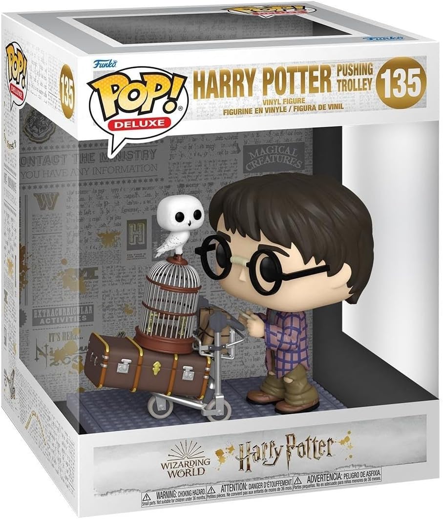 Funko Pop! Harry Potter Pushing Trolley Vinyl Figure - Toys - New - CaveGamers
