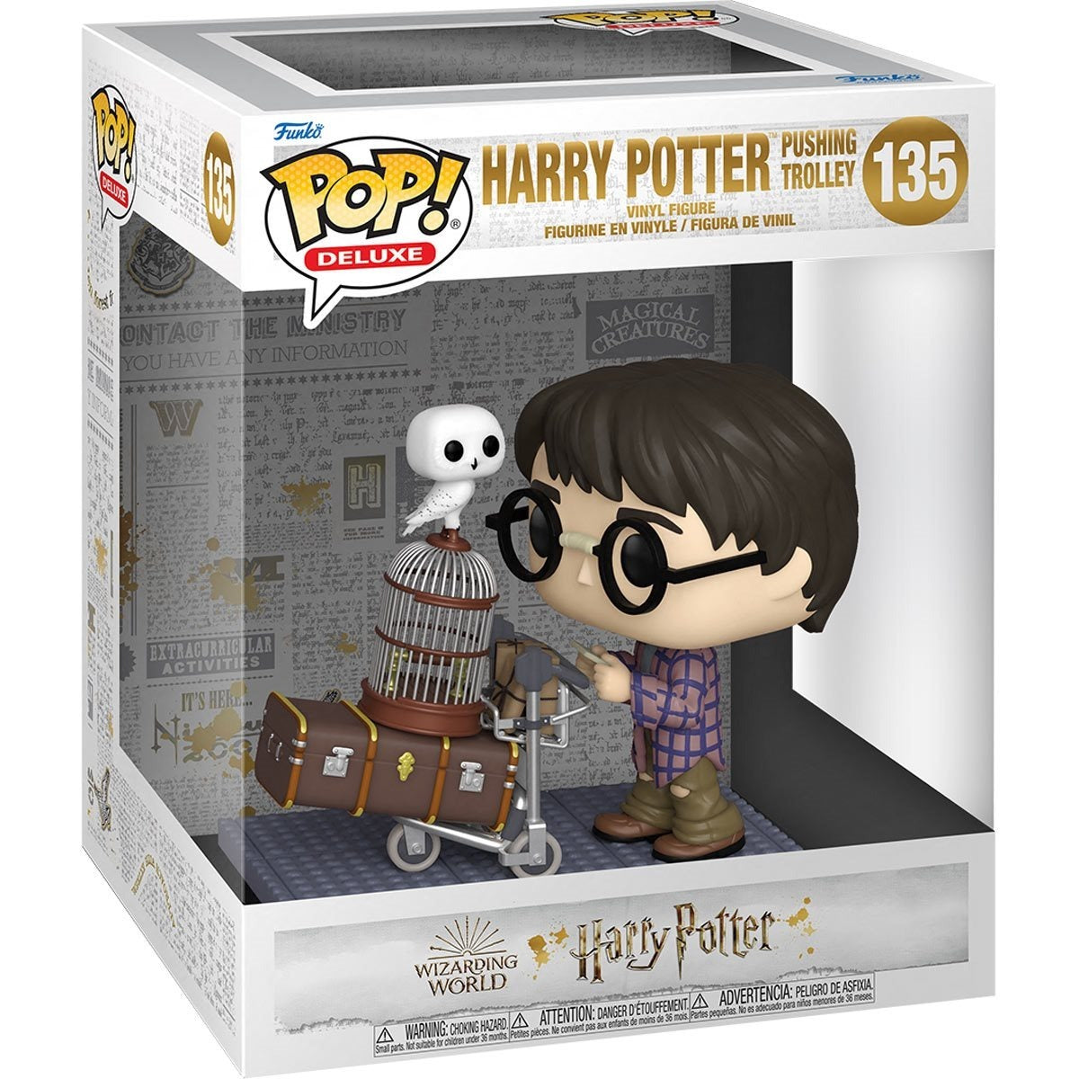 Funko Pop! Harry Potter Pushing Trolley Vinyl Figure - Toys - New - CaveGamers - Image 2