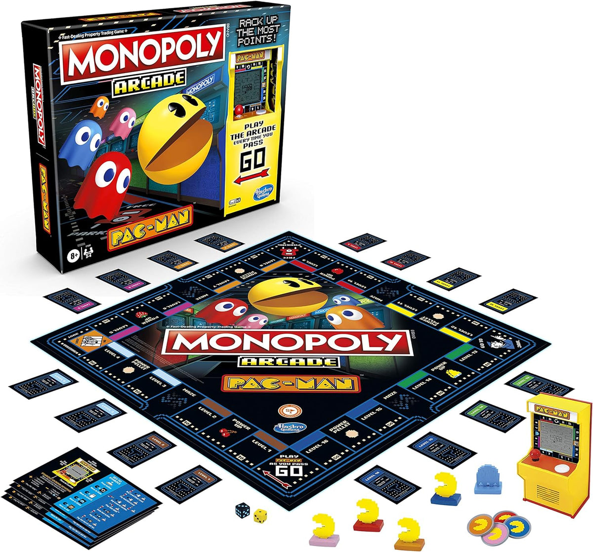 Monopoly Arcade Pac-Man - Board Games - New - CaveGamers - Image 3