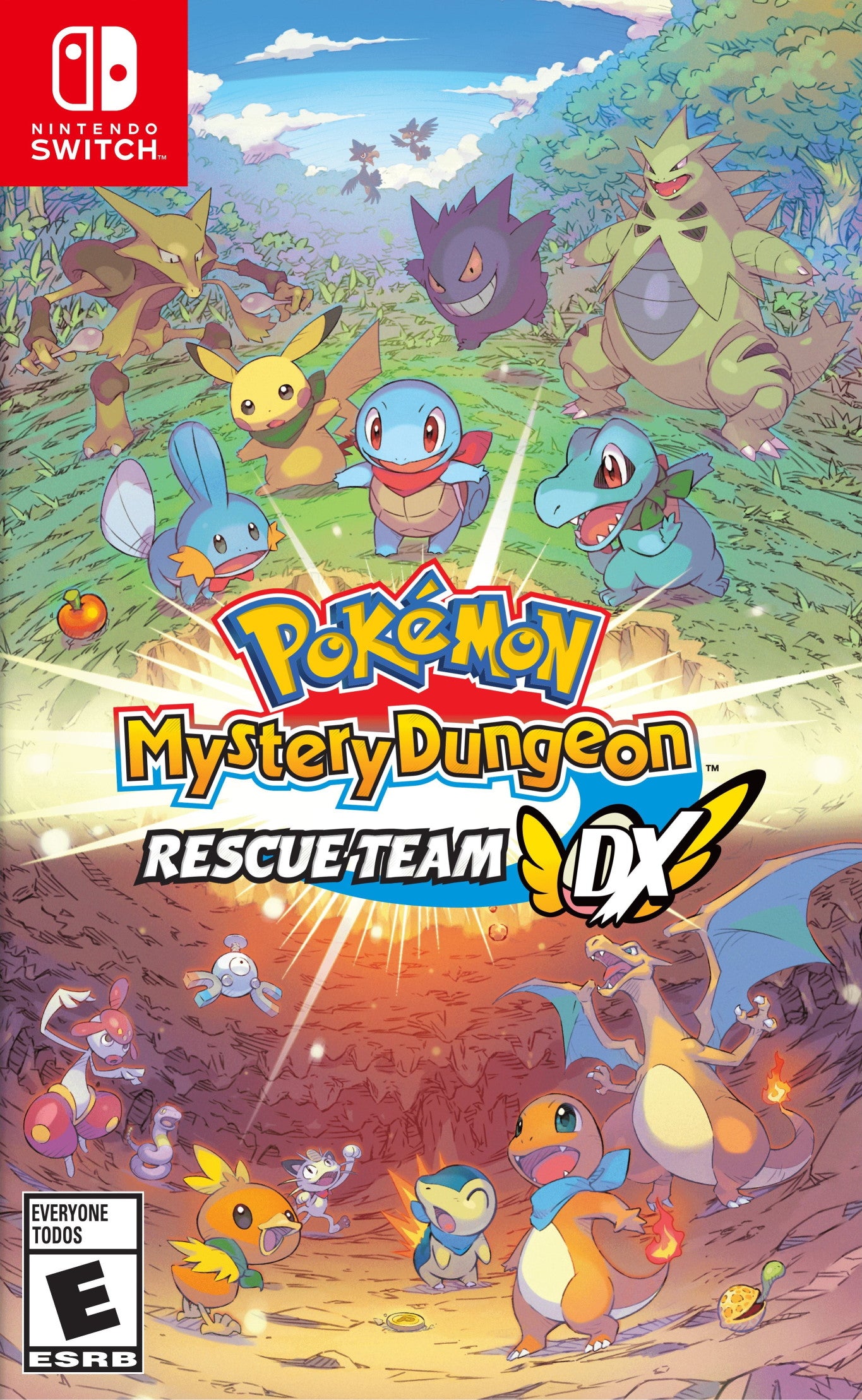 Pokemon Mystery Dungeon: Rescue Team DX Switch - Video Game - Used - CaveGamers