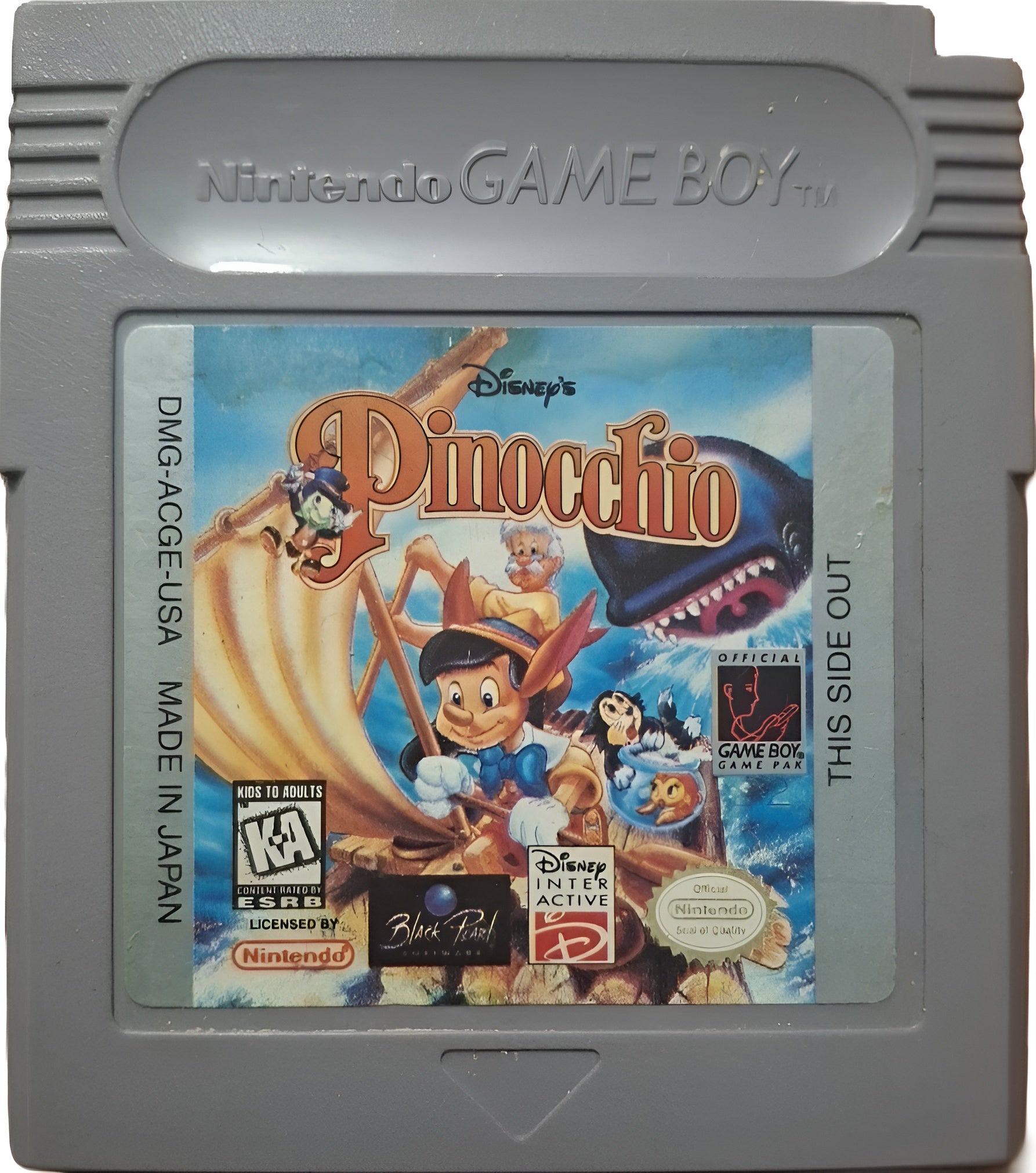 Disney's Pinocchio Game Boy - Video Game - Used - CaveGamers - Image 3