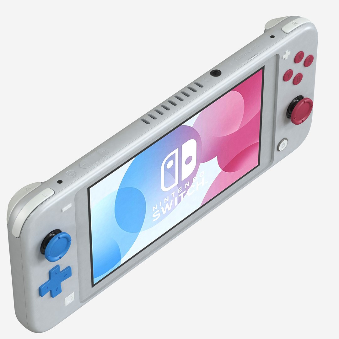 Nintendo Switch Lite Console - Zacian & Zamazenta Edition Pokemon - Video Game System - Used - CaveGamers - Image 3