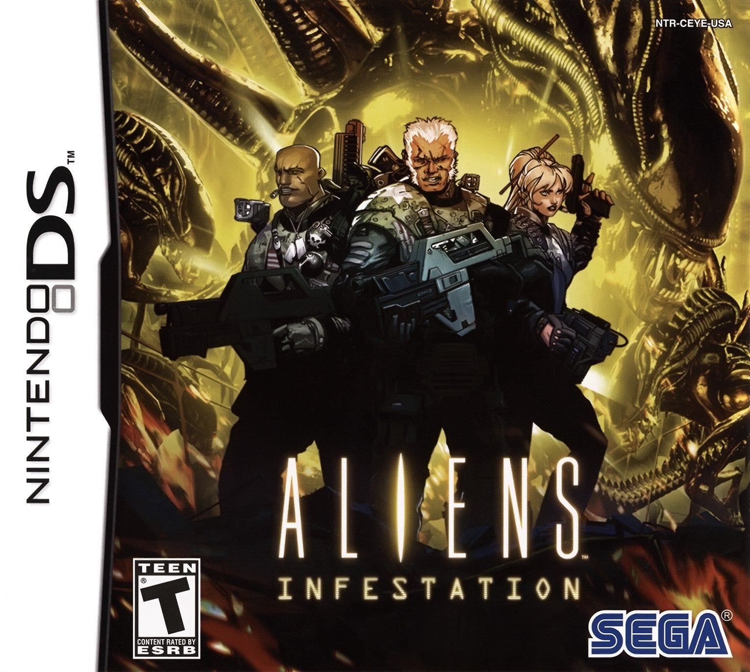 Aliens Infestation DS - Video Game - Used - CaveGamers