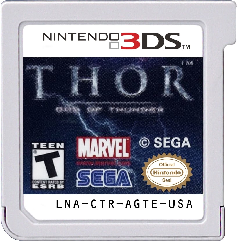 Thor: God of Thunder 3DS - Video Game - Used - CaveGamers - Image 3