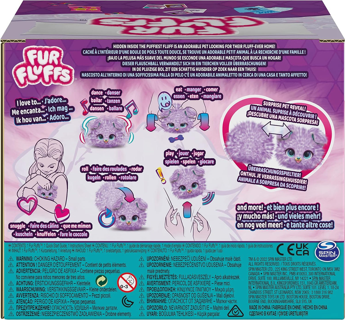 What the Fluff! Pupper-fluff - Purple Dog Fur Fluff - Toys - New - CaveGamers - Image 9