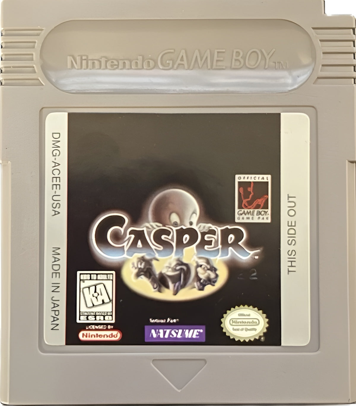 Casper Game Boy - Video Game - Used - CaveGamers - Image 3