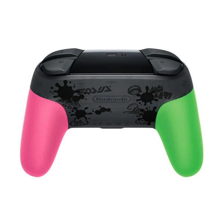 Nintendo Switch Pro Controller - Splatoon 2 Edition - Video Game Accessory - Used - CaveGamers - Image 3