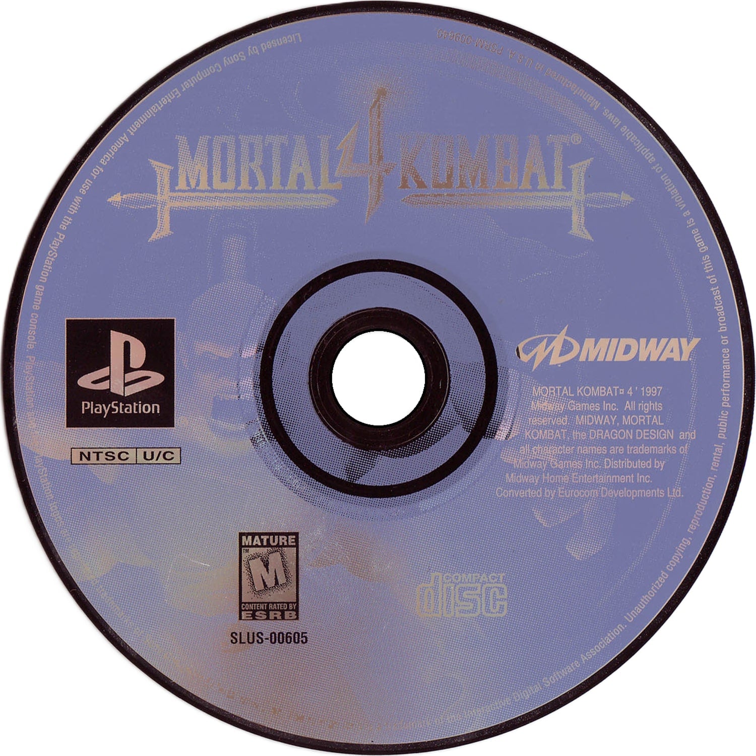 Mortal Kombat 4 Playstation - Video Game - Used - CaveGamers - Image 3