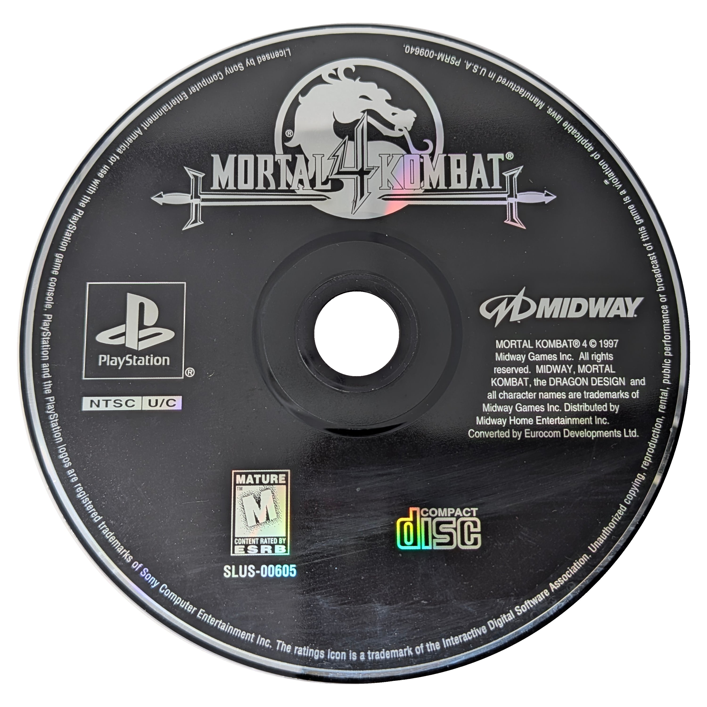Mortal Kombat 4 Playstation - Video Game - Used - CaveGamers - Image 4