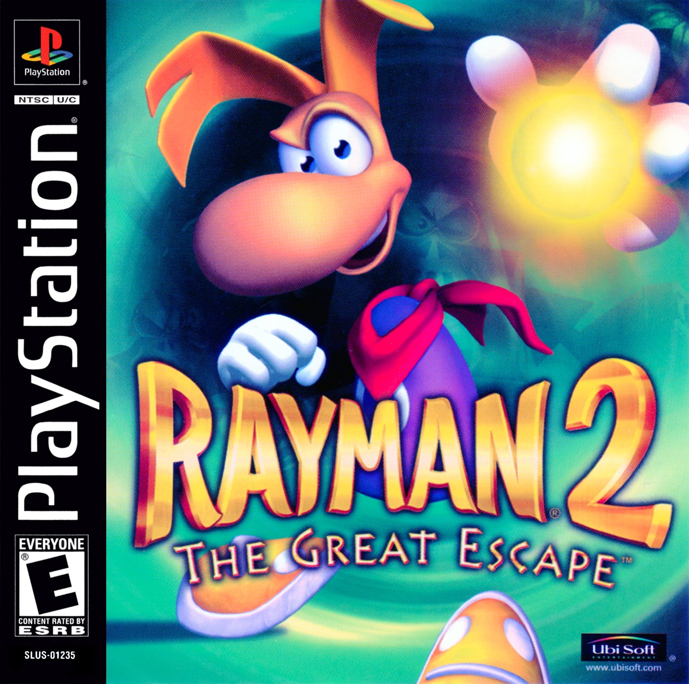 Rayman 2: The Great Escape Playstation - Video Game - Used - CaveGamers